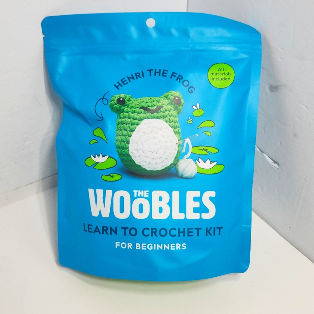 The Woobles-Learn to Crochet-Henri the Frog
